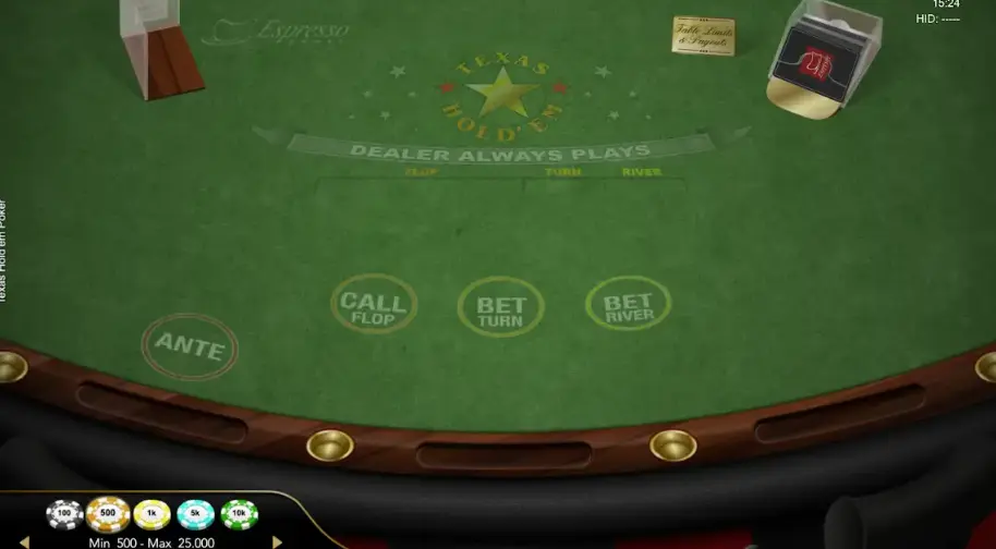 Póker Texas Hold’em modo demo Póker Texas Hold’em