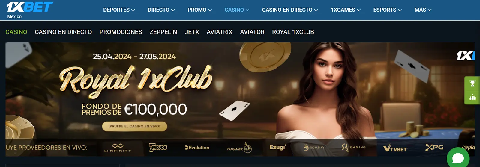 Conoce al casino online 1xBet 1xBet casino